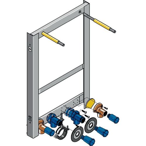 Geberit Huter Montageelement Haengespeicher für Klinger Fernwaermespeicher, Trockenb., 1 Stk.
