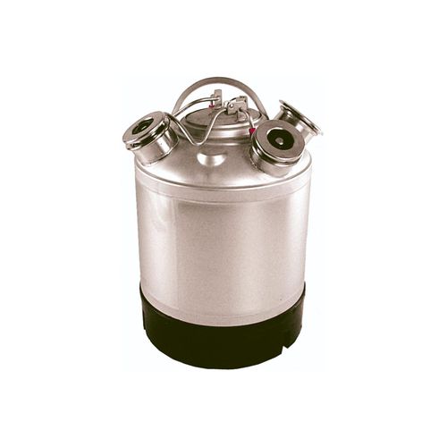 Reinigungsbehälter für 2 Fittinge, Edelstahl, Fittinge austauschbar, ohne Fittinge