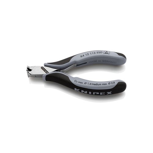 KNIPEX 64 12 115 ESD Elektronik-Vornschneider ESD mit Mehrkomponenten-Hüllen 115 mm)