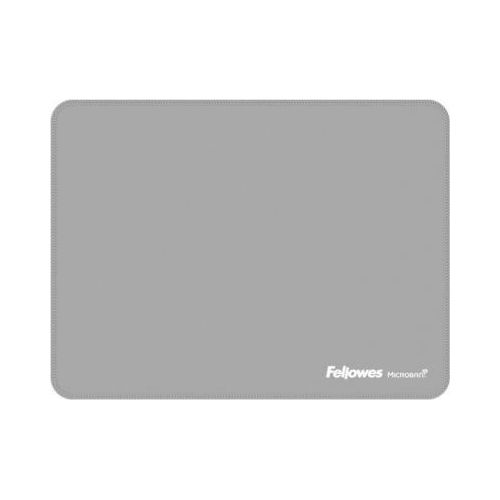Fellowes Mauspad Breyta XL, Flachnahtkanten, Microban®-Schutz, Gummi, B 280 x T 210 x H 2,5 mm, grau