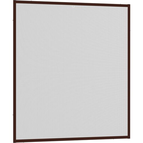 Insektenschutz-Fensterrahmen HECHT INTERNATIONAL "MASTER SLIM", braun (rahmen: braun gewebe: anthrazit), B:130cm H:150cm, Insektenschutzgitter, Insektenschutz-Fensterrahmen