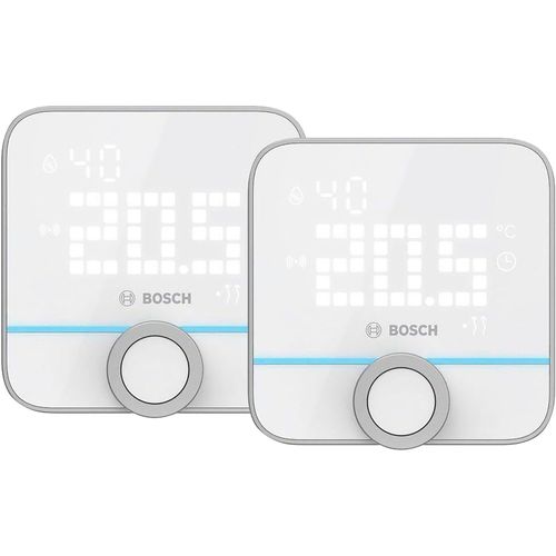BOSCH Raumthermostat "Smart Home II 2erSet", weiß, B:8,6cm H:2,8cm T:8,7cm, Raumthermostate, Raumthermostat