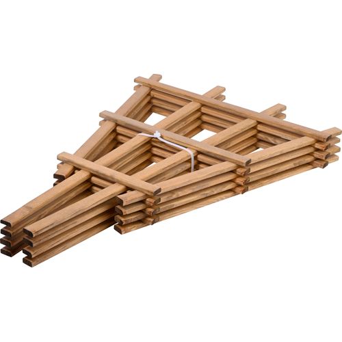 Rankhilfe DOBAR "Sorento", braun (nordic braun), B:1,4cm H:59cm T:37cm, Holzwerkstoff, Rankhilfen, Rankhilfe, für Blumentöpfe, aus Holz, Gr. XL
