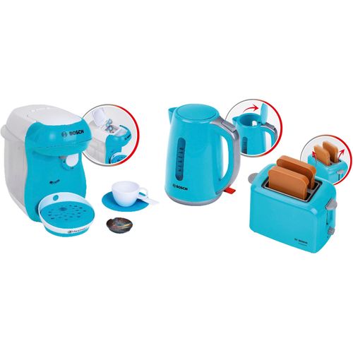 Kinder-Haushaltsset KLEIN "Bosch - Frühstücksset, Happy", weiß, Spielzeug-Haushaltsgeräte, Kinder, Kunststoff, Kinder-Haushaltsset, mit Sound