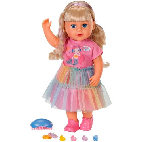 Babypuppe BABY BORN "Carla 43 cm", rosa, Puppen, Baby, Babypuppe