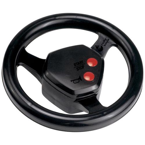 Spielfahrzeug-Lenkrad ROLLY TOYS "Soundwheel", schwarz, Spielfahrzeug-Lenkräder, KinderØ:20cm, Kunststoff, Spielfahrzeug-Lenkrad, für alle rolly toys Tretfahrzeuge, Ø:20cm