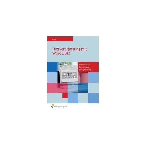 Textverarbeitung mit Word 2013