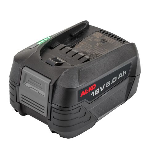 Akku AL-KO "B100.5 Li", schwarz, B:75mm H:90mm T:110mm, Akkumulatoren, 18 V, 5,0 Ah Li-Ion-Akku