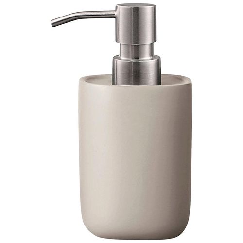 Seifenspender KLEINE WOLKE "Alita", grau (seide), Zement, Dosierspender, Seifenspender, in mehreren Farben erhältlich