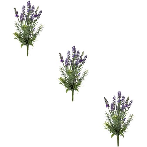 Kunstblume CREATIV GREEN "Lavendelbund", lila, H:37cm, Obermaterial: 100% Polyethylen, Kunstpflanzen