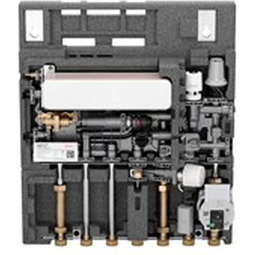 Danfoss EvoFlat 4.0 Wohnungsstation M2 49kW, 17,6 l/min für Flächenheizung
