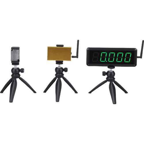 Drahtloser Sprint-Timer 1,8 Zoll 5-stelliges Display Batteriebetriebene Rennuhr Stoppuhr für Rennsport Rollschuhlaufen Leichtathletik