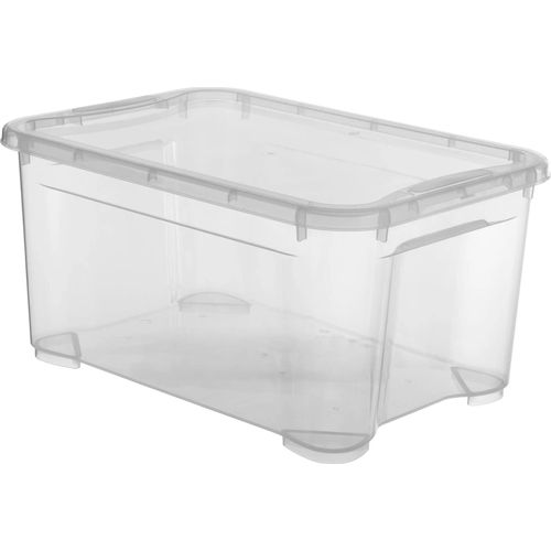 Aufbewahrungsbox - Ordnungsbox - Fassungsvermögen 14 l - Mit Deckel - Kunststoff