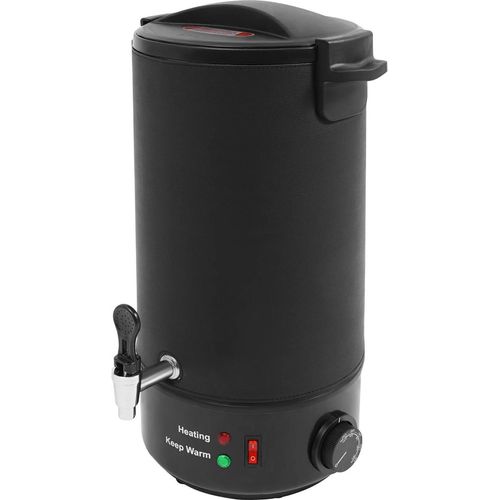 Wachsschmelzer - Elektrischer Schmelztopf - 10 l Volumen - 1800 W Leistung - Edelstahl - Für Kerzen- & Seifenherstellung - Schwarz