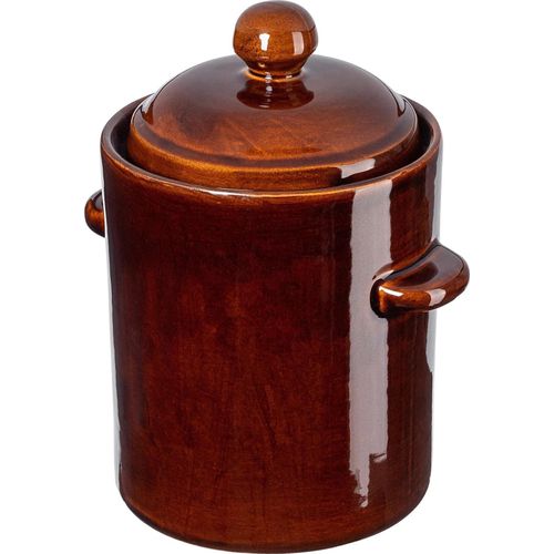 Gärtopf - Sauerkrauttopf 10 L - FCM- - Braun