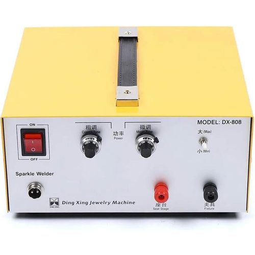 Schmuck-Punktschweißgerät - Impuls 80A - Handgerät - Tragbar - Fußschalter - Hohe Präzision - Für Gold, Silber, Platin - Ringreparatur