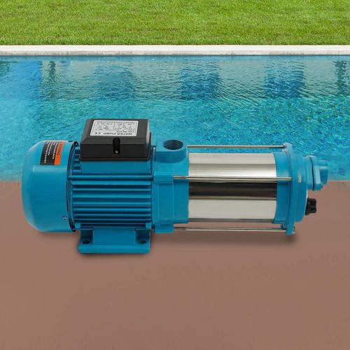 Zentrifugalpumpe - Oberflächen-Zentrifugalpumpe - Elektrisch 220 V - CN-Stecker - Rostfrei, hochdruckfest - 2,54 cm Zu-/Ablauf - Gute Dichtigkeit