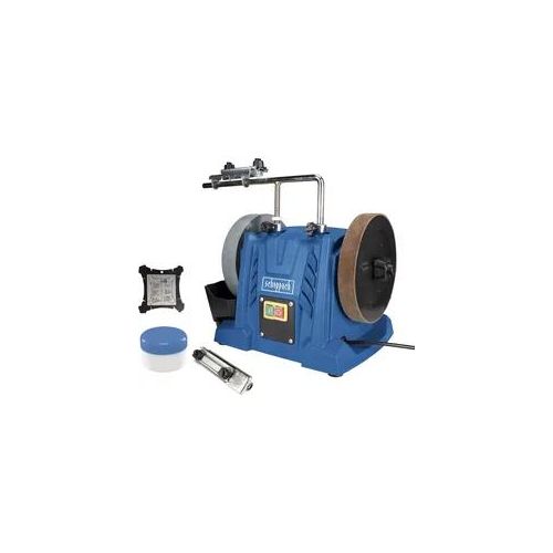 Nass-Trockenschleifer SCHEPPACH "TIGER 5000S", blau, B:33cm H:27cm L:29cm, Schleifmaschinen, 200mm Korund-Schleifstein, 120min-1