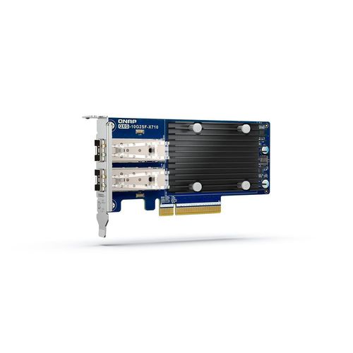 QNAP Netzwerkadapter PCIe 3.0 x8 Low-Profile 10 Gigabit SFP+ x 2