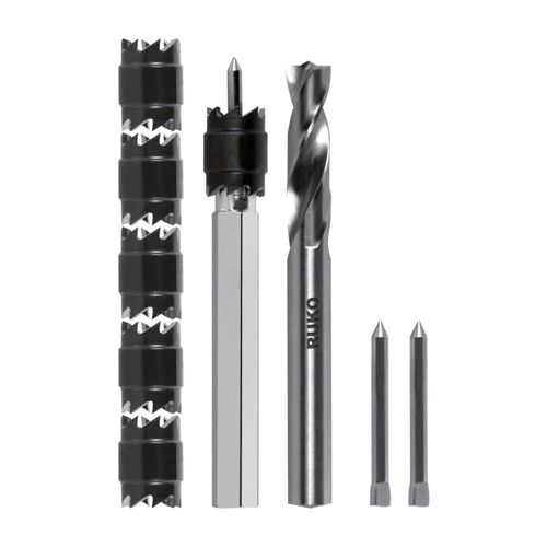 RUKO Schweißpunktfräsersatz D.10-8mm HSS-G/HSS-Co5 9 tlg. (101104M)