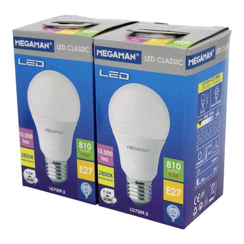 Megaman LED-Classic-Lampe E27/828 A60 MM21945 (VE2))