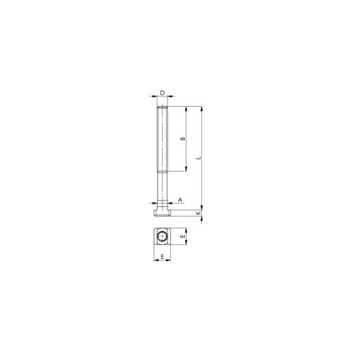 DIN 6319 G Kegelpfanne Form G 9,6mm (M 8) ; AMF (81984)