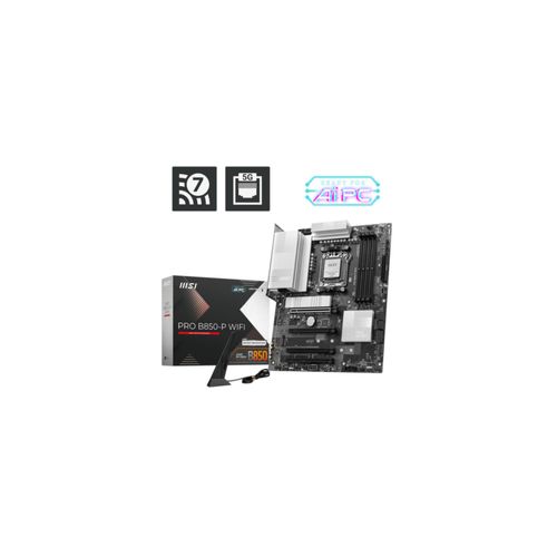 MSI Mainboard "PRO B850-P WIFI", schwarz, B:27,2cm H:7,1cm T:34,8cm, Mainboards