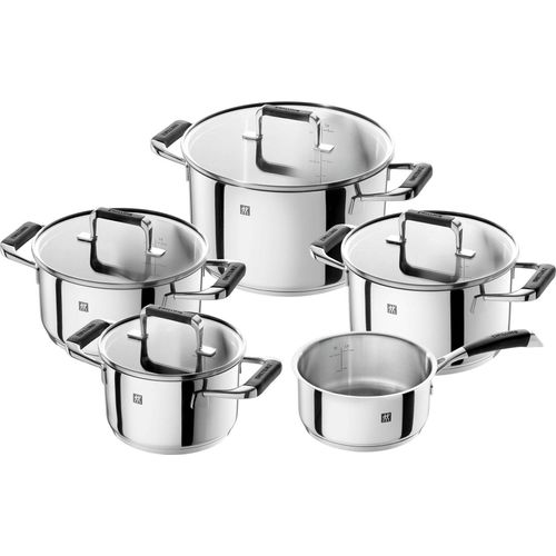 ZWILLING ZWILLING Poletto Kochtopfset 5-tlg, Edelstahl