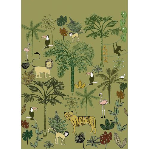 Fototapete RASCH "Claas", grün, B:2m L:2,8m, Tapeten