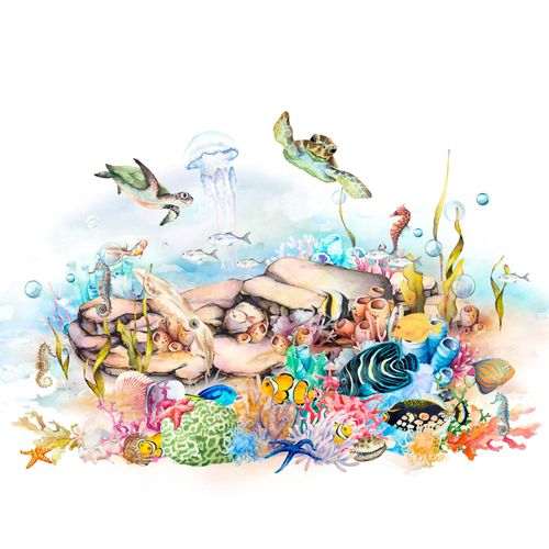 Fototapete RASCH, bunt, B:3,71m L:3m, Vlies, Tapeten