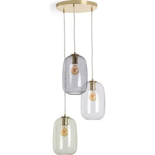 Pendelleuchte Glas und Metall Bonhomía Mehrfarbig