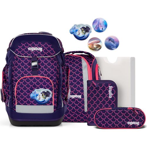 ergobag maxi Schulrucksack-Set PerlentauchBär