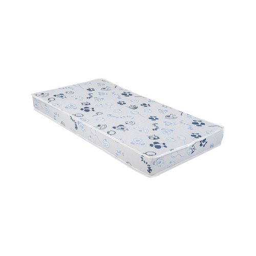 Kikkaboo Babybett-Matratze Memory Comfort, 120 x 60 x 12 cm Bindungsveredelung blau