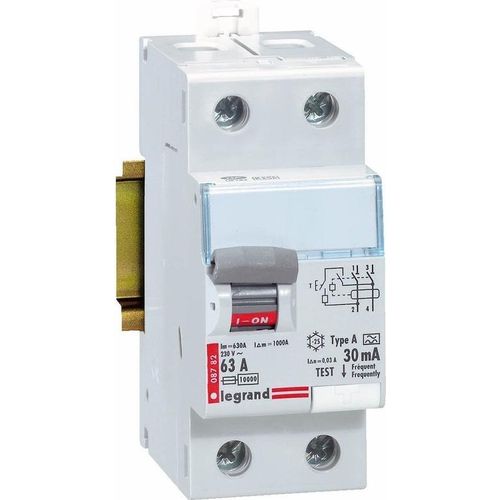 Bipolarer Differenzialschalter 63A 30mA Typ A