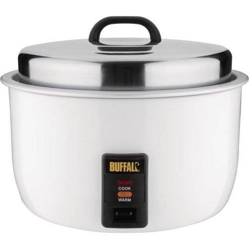 Buffalo Reiskocher 10 Liter - Edelstahl, Warmhaltefunktion, 230 V