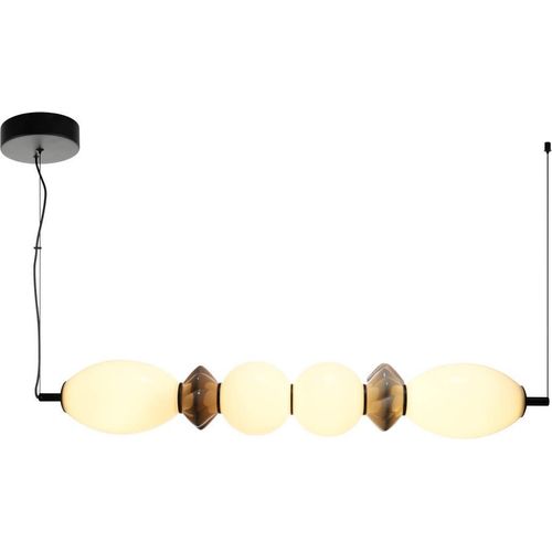 ITALUX BALOS LED Hängeleuchte, Schwarz, 23W, 82cm