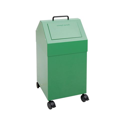 Stumpf Sortsystem 45, fahrbar, RAL 6024/6024, 45 Liter ; Stumpf Metall (630-045-2-0-624)