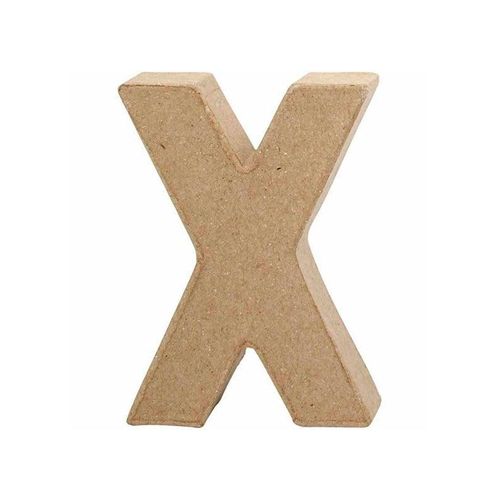 Creativ Company Letter Papier-mache Small - X