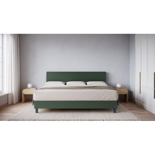 BRUNO Familienbett 240x200cm in Grün | XXL Boxspringbett Premium | mehrfach ausgezeichnet in Design & Qualität