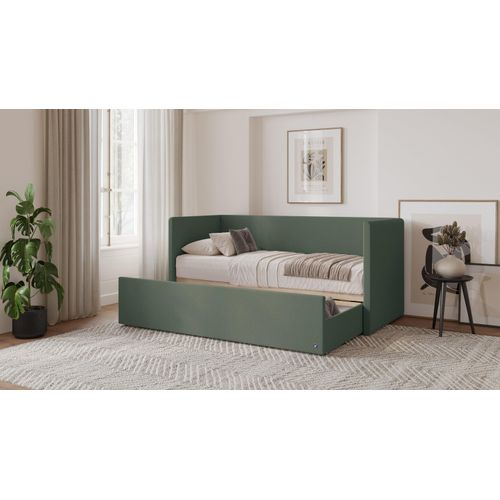 BRUNO Flexibett 80x200 in Grün | Tagesbett inkl. Matratze & Lattenrost