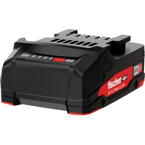 Fischer 563787, Akku, Lithium-Ion (Li-Ion), 2 Ah, 18 V, Fischer, Schwarz, Rot