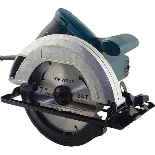 Kreissäge, 11000 U/min Geschwindigkeit, 0-50° Fasenfähigkeit, mit 2 Sägeblättern