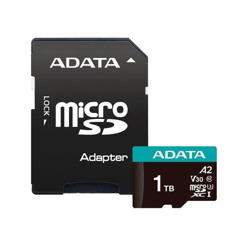 A-Data Premier Pro MicroSD/SD V30S - 100MB/s - 1TB