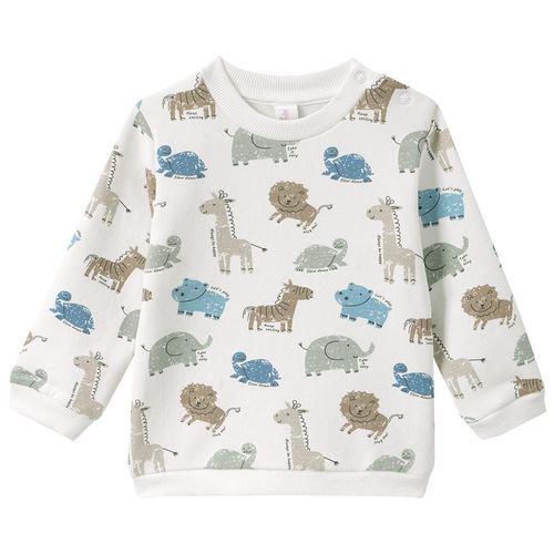 Baby Sweatshirt mit Tier-Prints