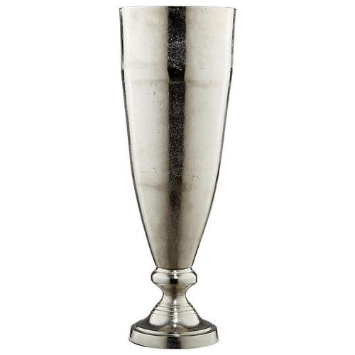 Ambia Home Bodenvase , Nickel , Metall , konisch , 54 cm , zum Stellen, auch für frische Blumen geeignet , Dekoration, Vasen, Bodenvasen