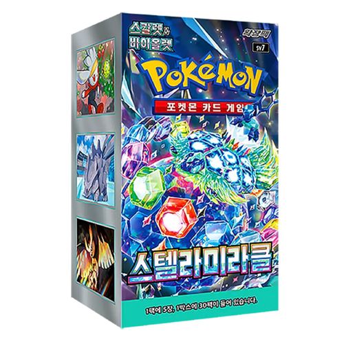 Pokémon Stellar Miracle Booster Display SV7 Koreanisch