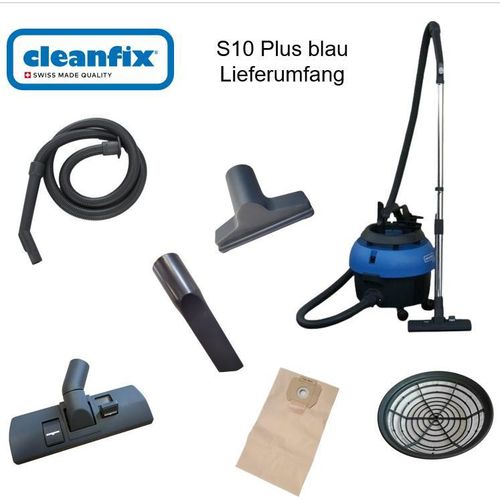 Staubsauger | S10 PLUS | Farbe blau | Cleanfix | SN______________