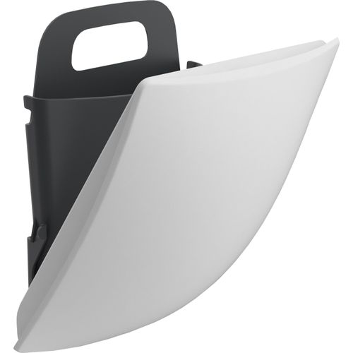 Pressalit Wandabfalleimer 1090 (Farbe Weiß, mit abgerundeter Form, 2,5 Liter)