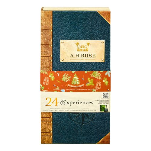 A.H. Riise 24 Experiences Rum Geschenkbox 40,0 - 60,0 % vol, 24 x 0,02 Liter