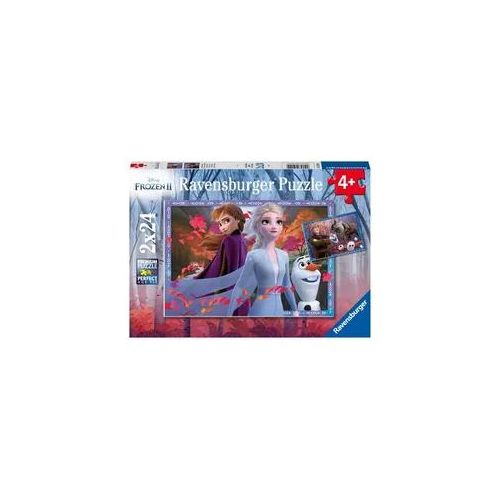 Puzzle Ravensburger DFZ 2: Frostige Abenteuer 2 X 24 Teile